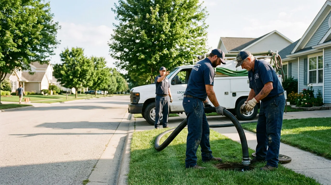 Emergency Septic Service in New Franken, WI